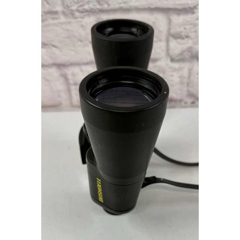 Vintage Bushnell Binoculars 7X50 Model 13-0750 With Neck Straps 1000 Yards